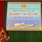 Kỳ họp thứ 11 HĐND thị trấn Cành Nàng khóa VI, nhiệm kỳ 2021-2026