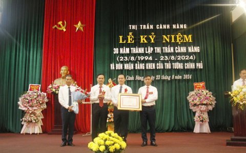 Thị trấn Cành Namg: 30 năm - một chặng đường phát triển