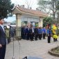 Lễ viếng nhà Bia liệt sỹ tại phố 1, thị trấn Cành Nàng