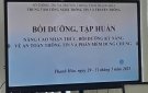 Công tác bồi dưỡng, tập huấn về An toàn thông tin và phần mềm dùng chung