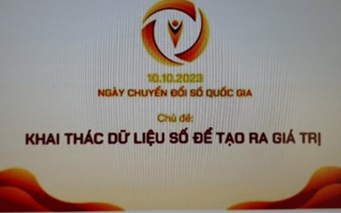 Hưởng ứng Ngày Chuyển đổi số quốc gia 10/10/2023