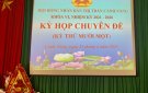 Kỳ họp thứ 11 HĐND thị trấn Cành Nàng khóa VI, nhiệm kỳ 2021-2026